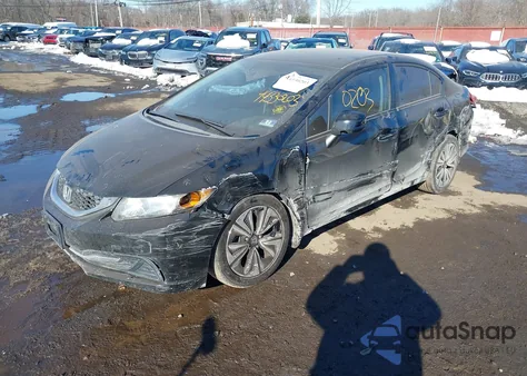 2013 Honda Civic Lx из США, поврежденный, VIN 19XFB2F58DE215898